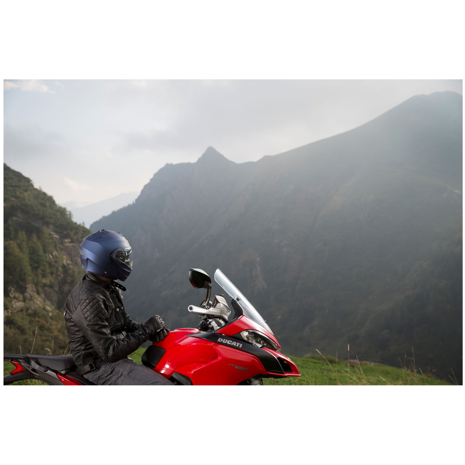 Caberg Casco Duke II, blu opaco Yama