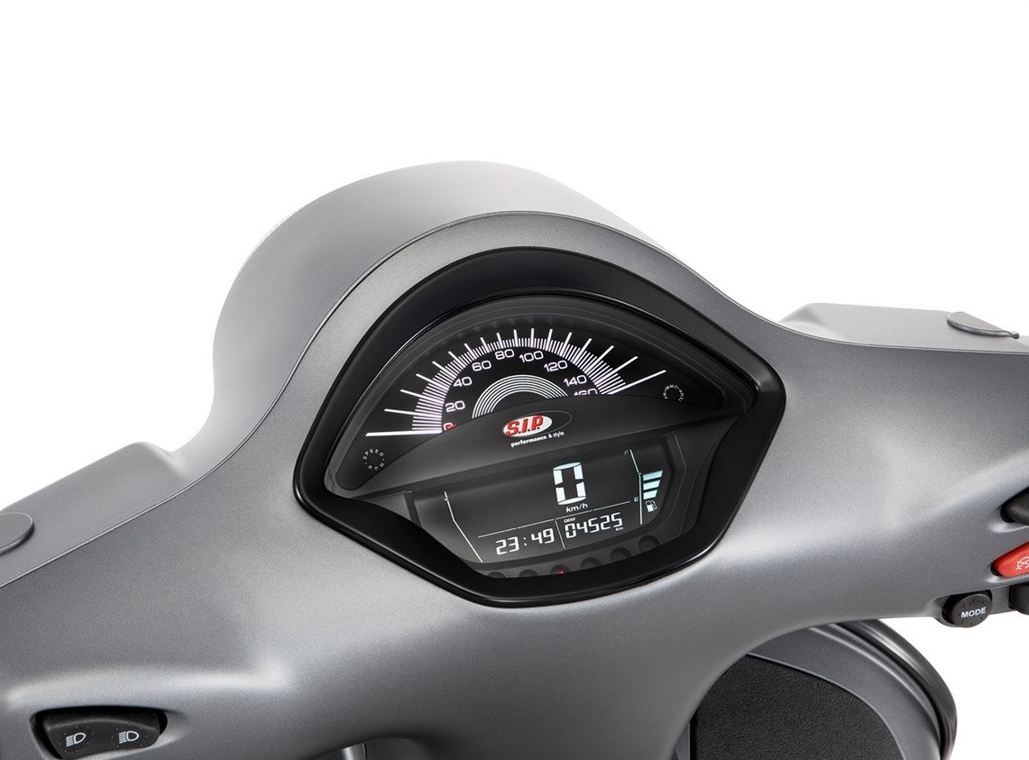 Contagiri / tachimetro per Vespa GTS/GTS Super 300cc FL ('14-), nero