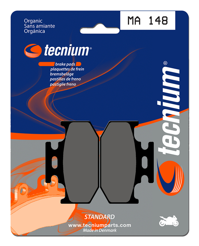 Pastiglie freno organiche Tecnium Street - MA148