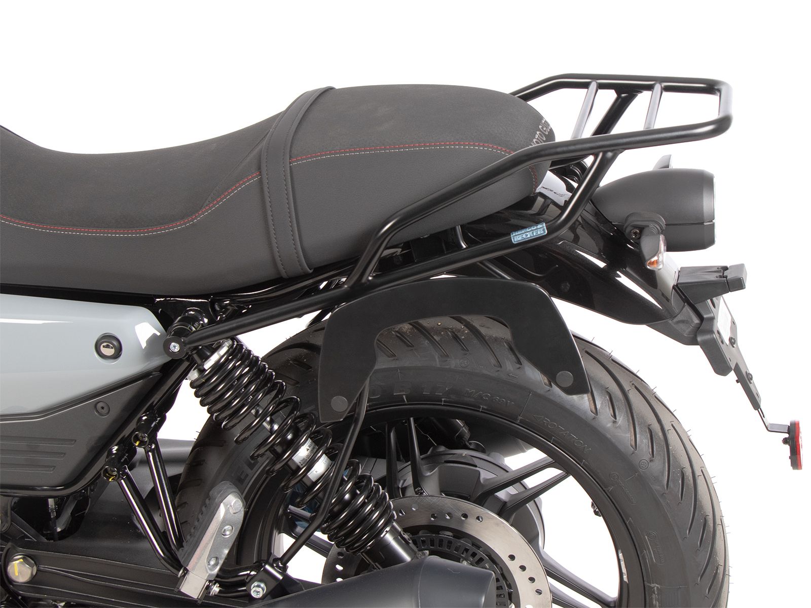 Portapacchi tubolare nero per Moto Guzzi V7 850 Sport (25-) Hepco & Becker