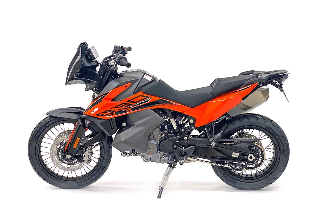 Porta targa per KTM 790 Adventure (19-) e KTM 890 Adventure (21-)