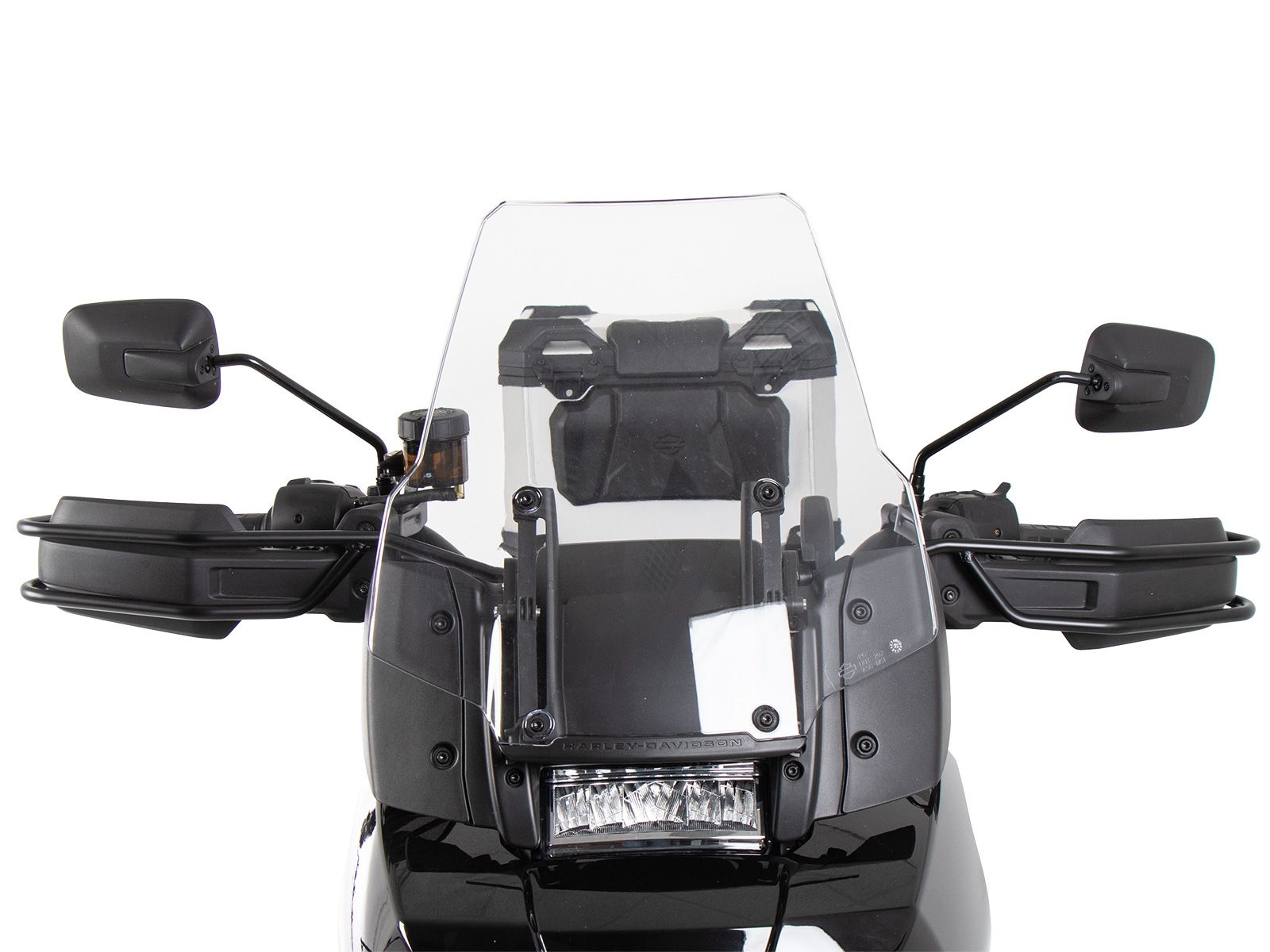 Set di maniglie nere per Harley Davidson Pan America 1250 / Special (21-) Hepco & Becker