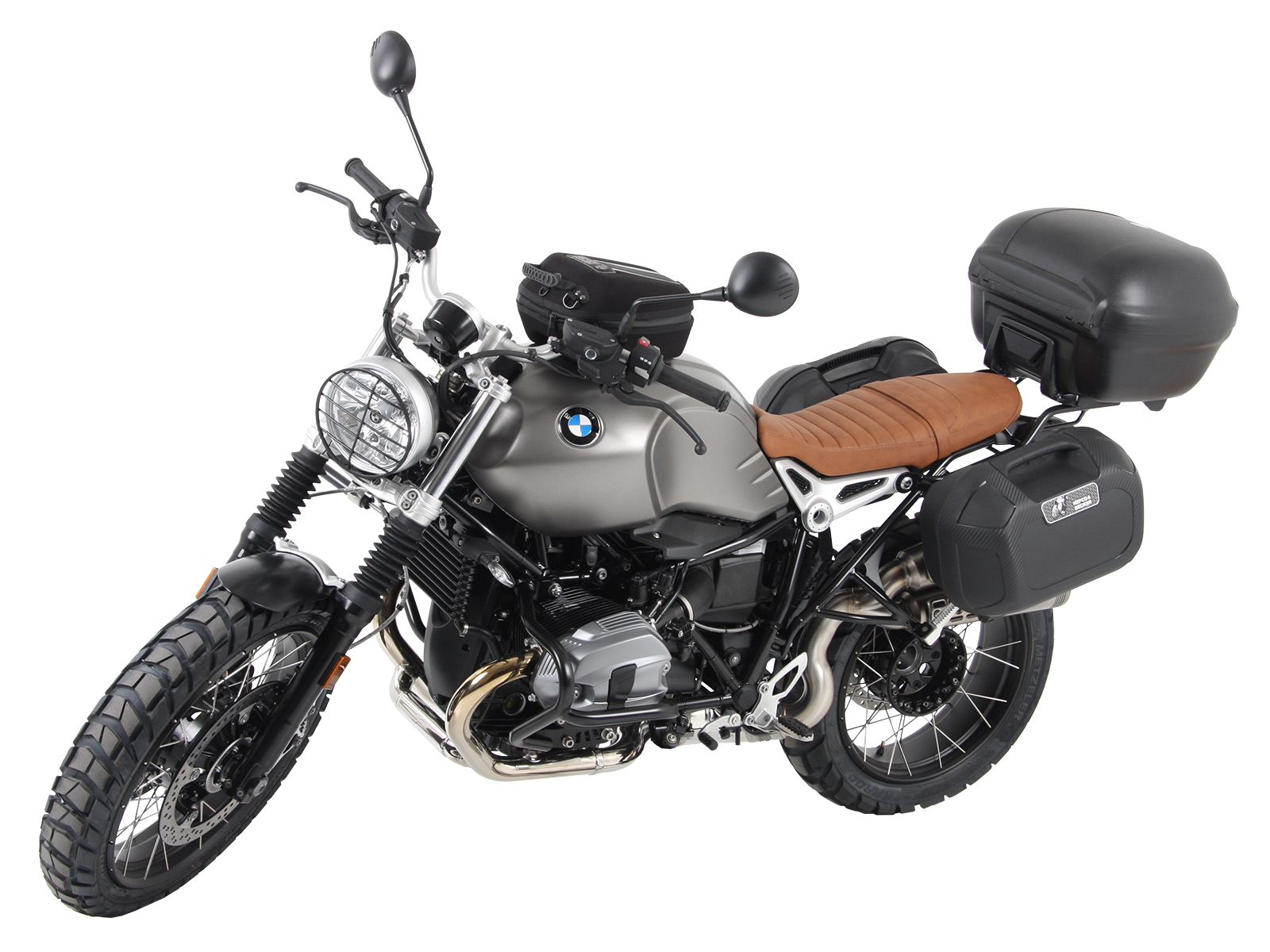 Anello serbatoio di base con blocco borsa serbatoio per BMW R nineT Scrambler (16-23) Hepco & Becker