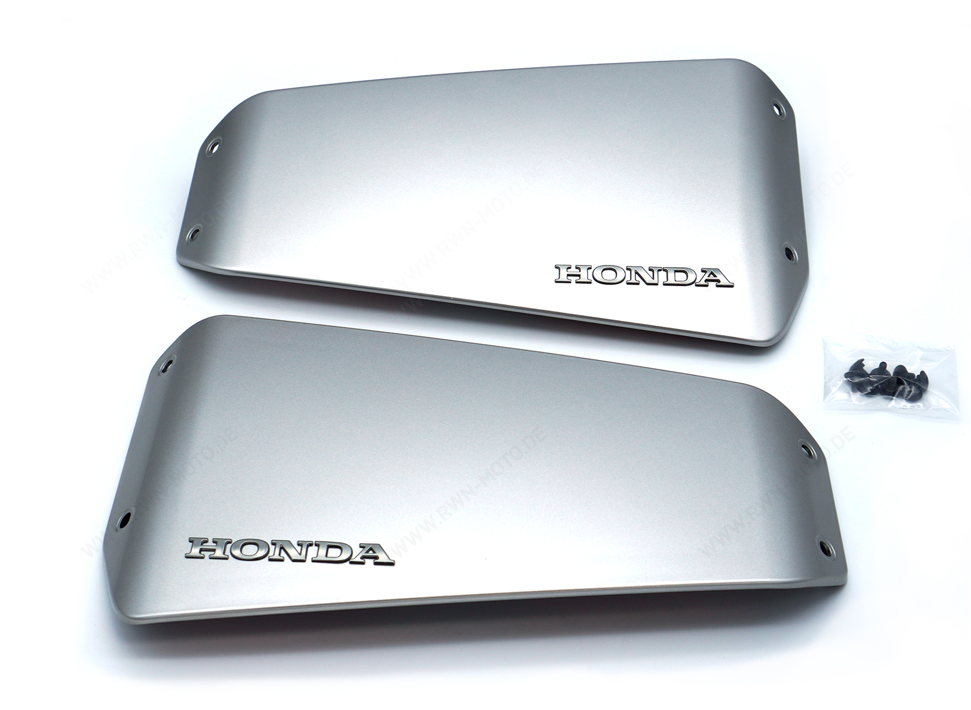 Set di finiture per valigie argento per il set di valigie laterali per Honda Forza 750 2021-