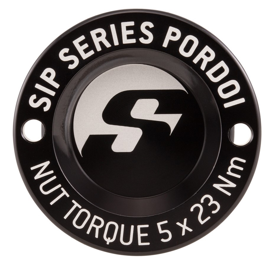 Parapolvere 12" cerchio anteriore per Vespa GTS/GTS Super/GTV/GT 125-300cc, nero