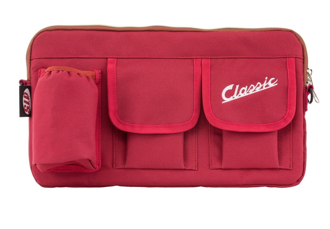 Borsa "Classic" per bagagliaio/guantiera Vespa - rosso, nylon