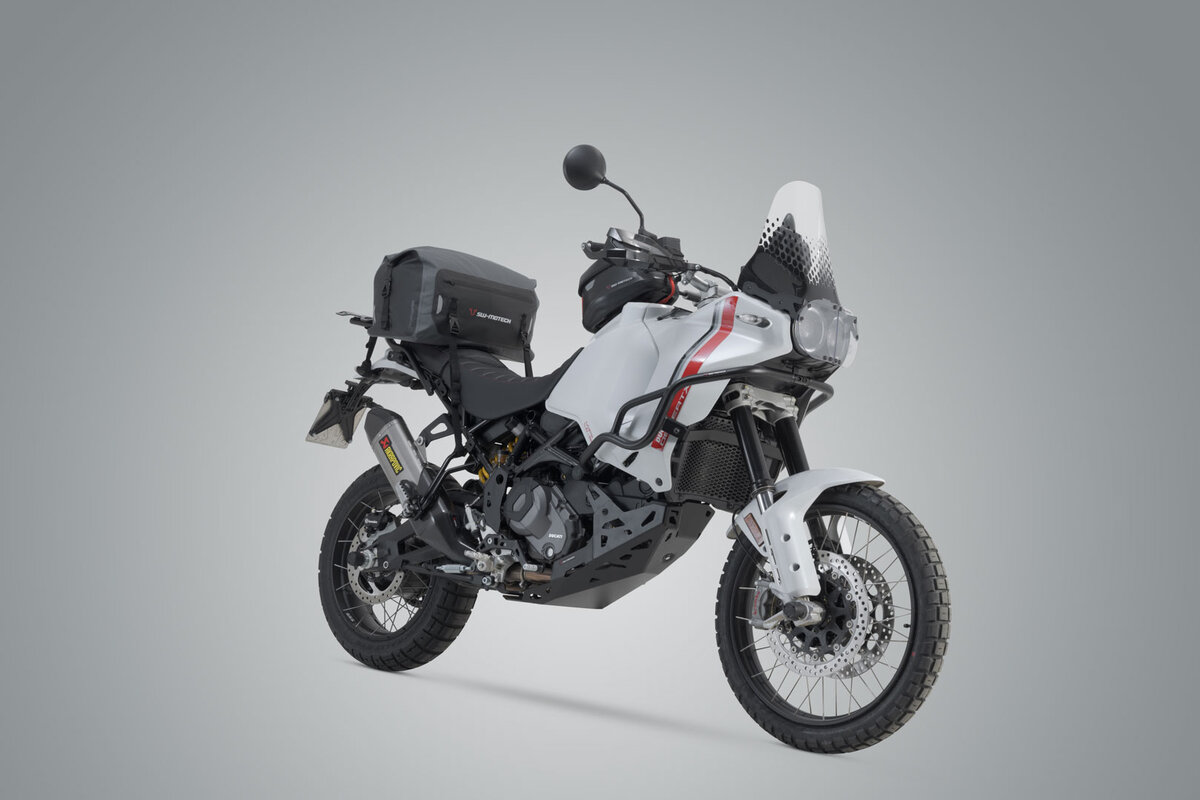 Borsa posteriore Drybag 260 per Aprilia RS 660, grigio / nero - SW Motech