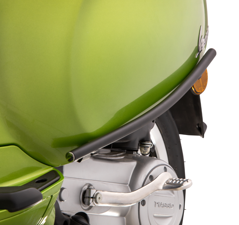 Coperchio laterale per Vespa Primavera/Sprint/Elettrica 50-150ccm, nero opaco