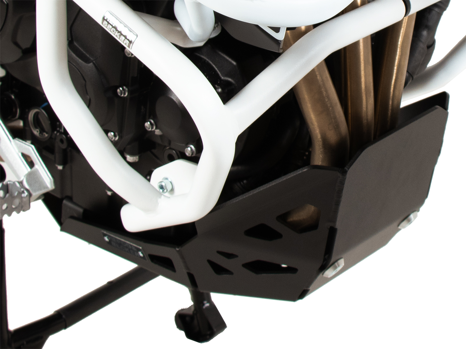 Piastra di protezione motore nera per Triumph Tiger 900 Rally Pro (24-) Hepco & Becker