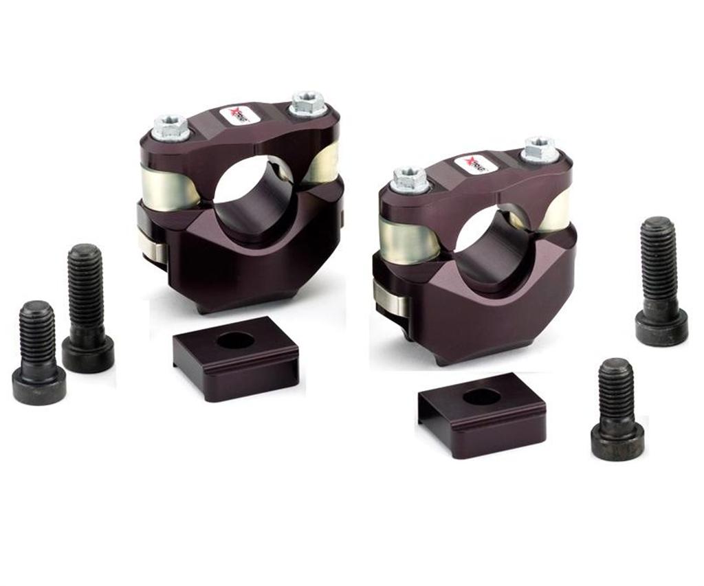 XTrig Triplo Morsetto Supporto Forcella Set M12, manubrio 22mm KX450F 2017/ KX450F 2015 Originale Kawa