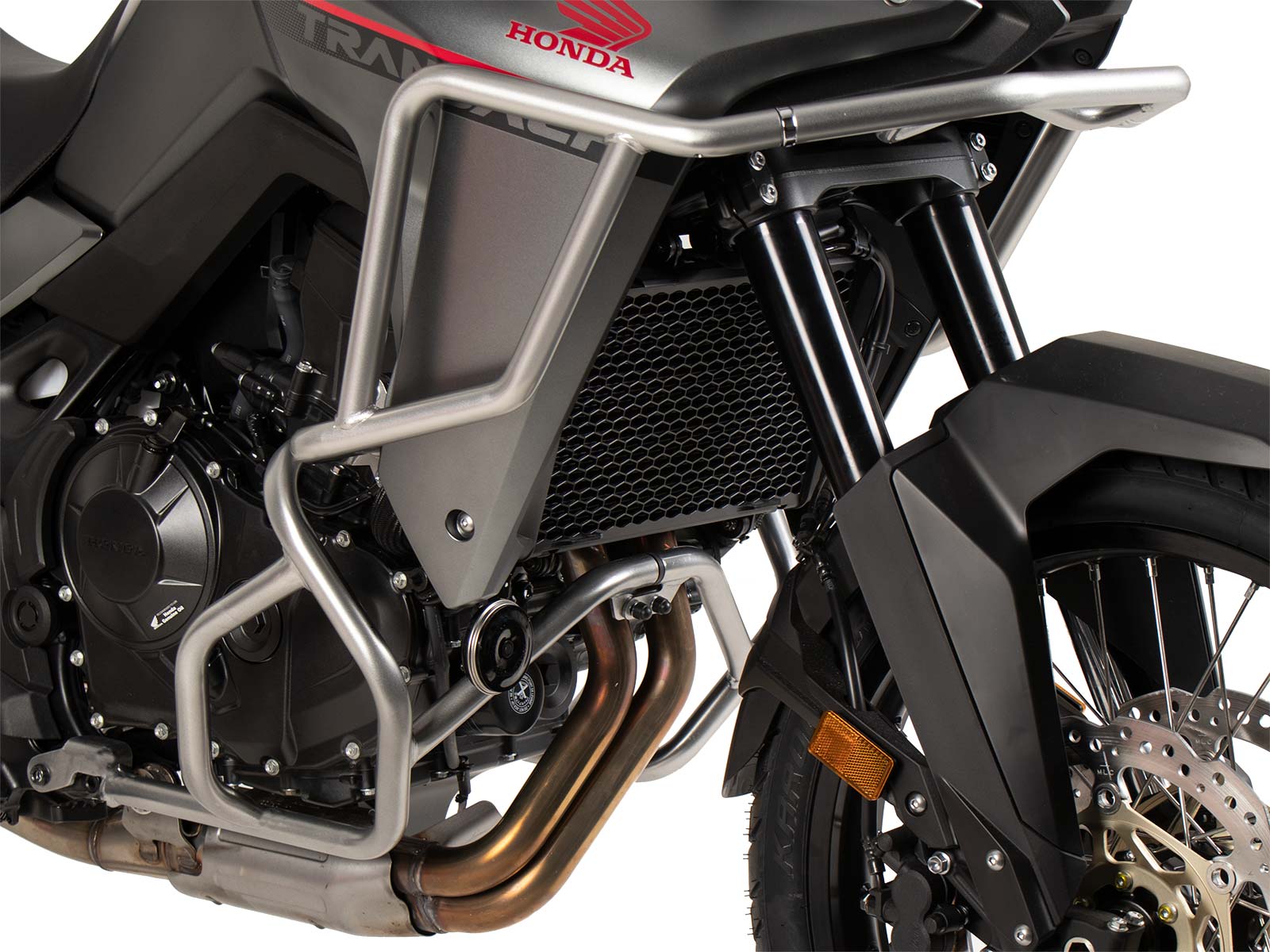 Protezione motore argento per Honda XL 750 Transalp (25- ) Hepco & Becker
