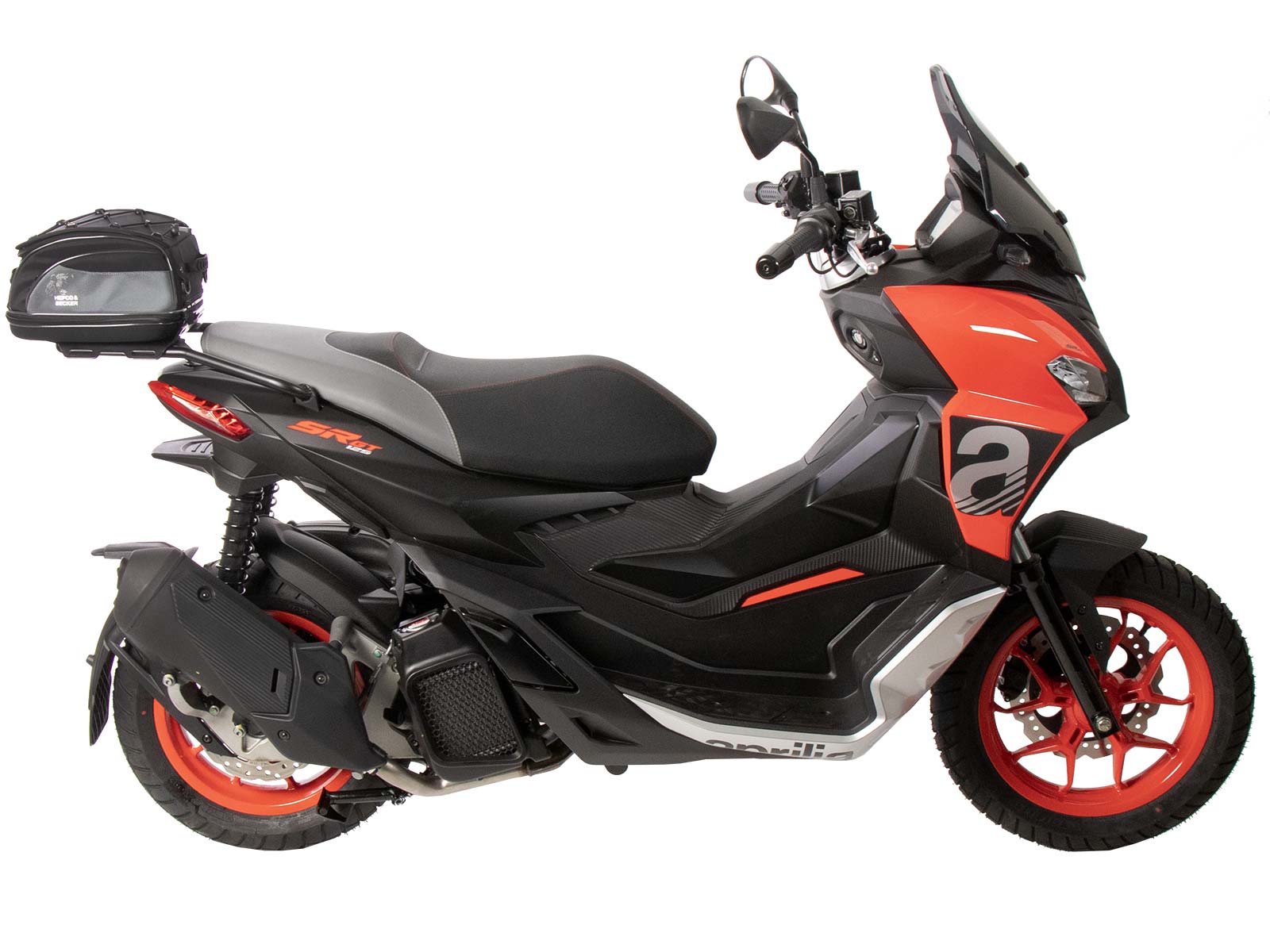 Portapacchi posteriore Smartrack nero per Aprilia SR GT 125 /200 /Sport (22-) Hepco & Becker
