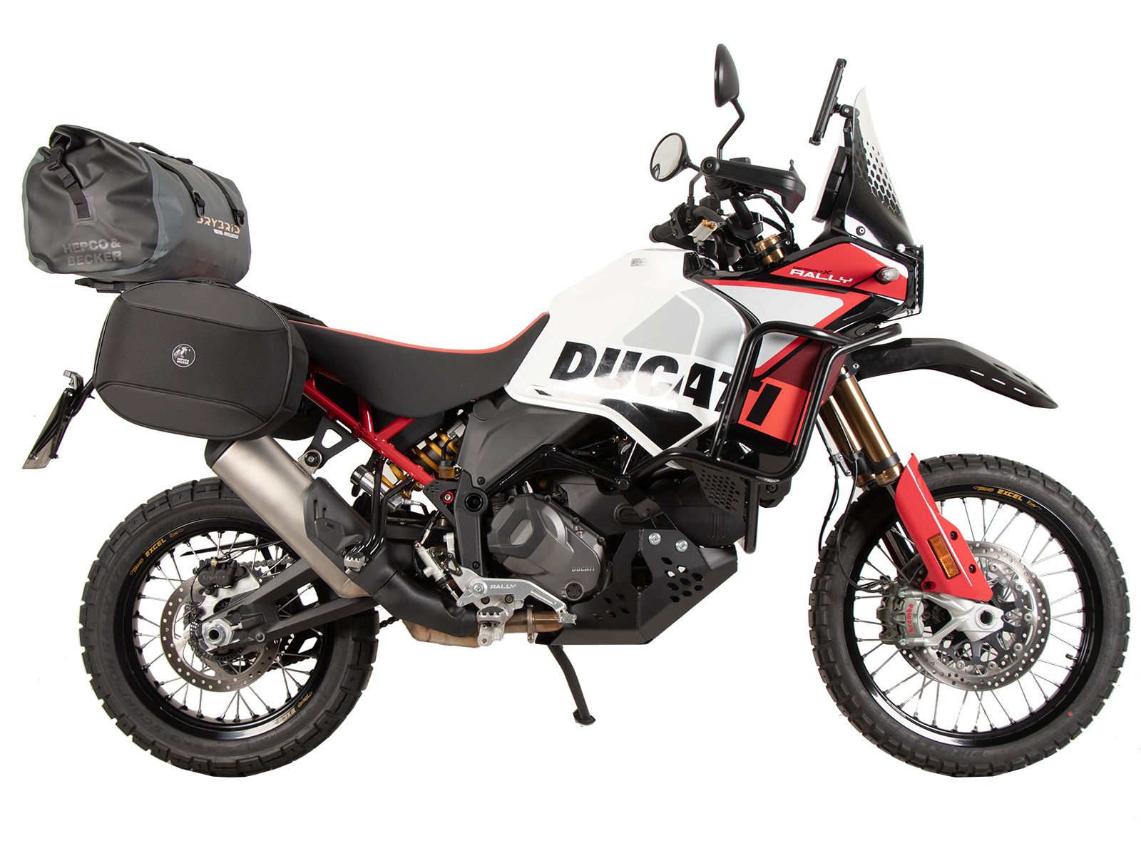Estensione portapacchi per Ducati Desert X Rally (24-) Hepco & Becker