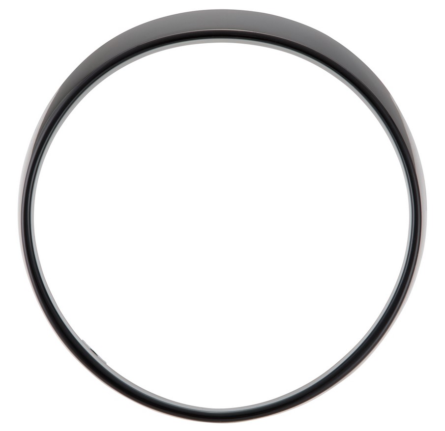 Anello lampada per Vespa GTS/GTS Super HPE 125/300 ('19-), nero lucido