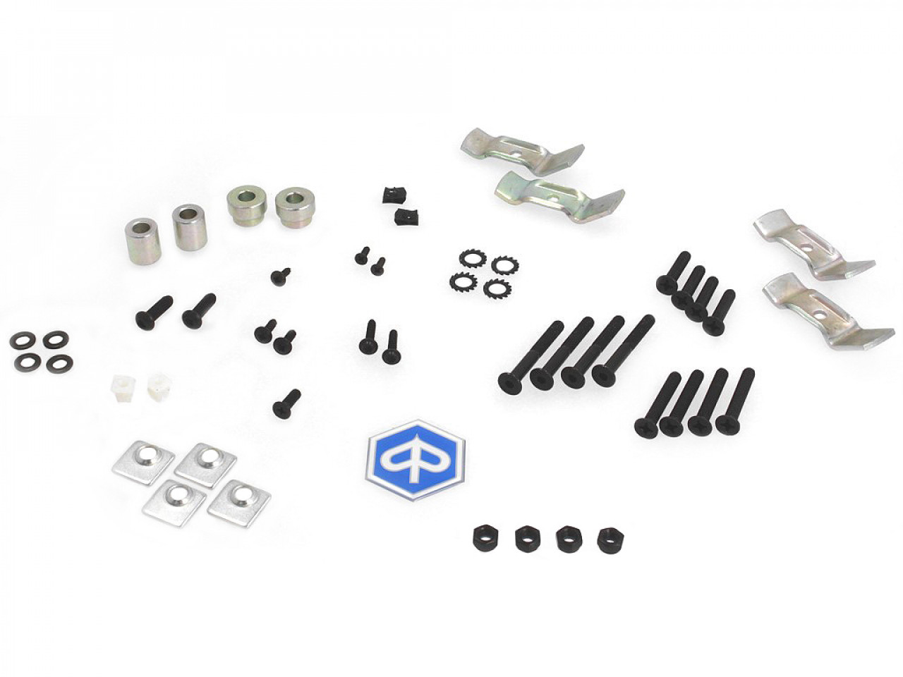 Kit bauletto (incl. piastra di montaggio), 37 l, nero opaco per Piaggio MP3 125 / 300 / Sport HPE