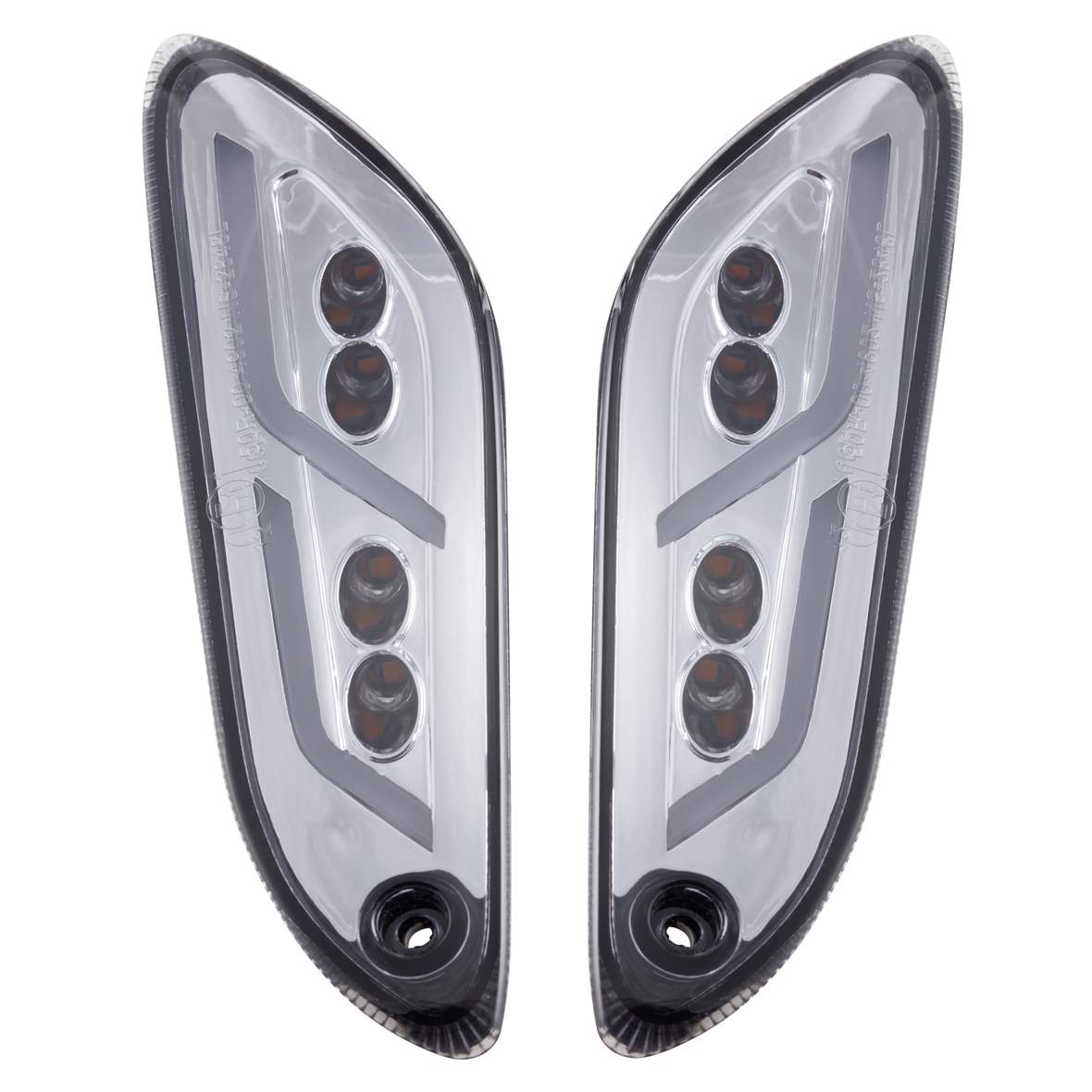 Kit indicatori di direzione posteriori sinistra/destra a LED colorati per Vespa Primavera / Sprint 50-150cc SIP Style