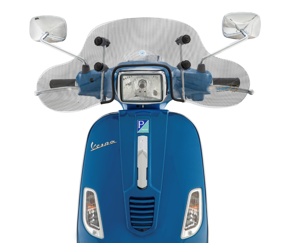 Parafango CUPPINI per Vespa S 50-150cc, nero/caro