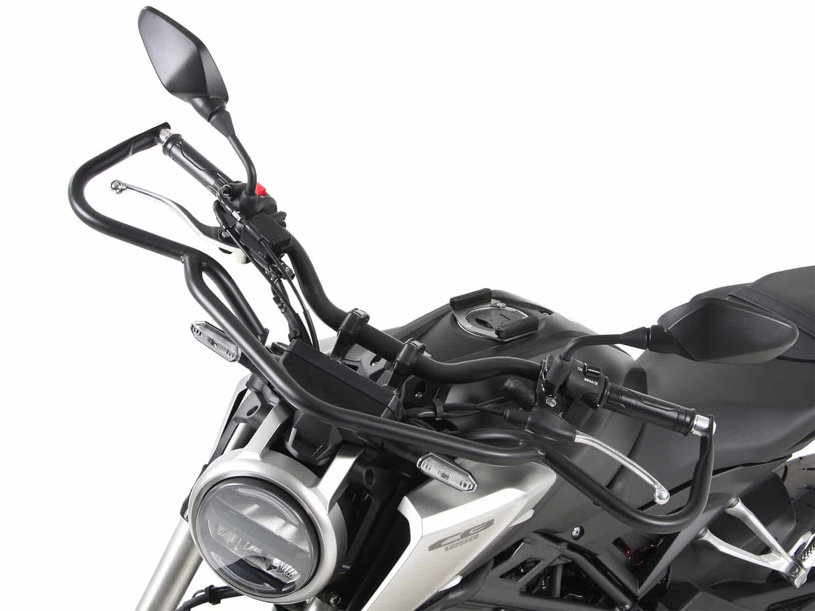 Barra di protezione anteriore nera per Honda CB 300 R (18-) Hepco & Becker