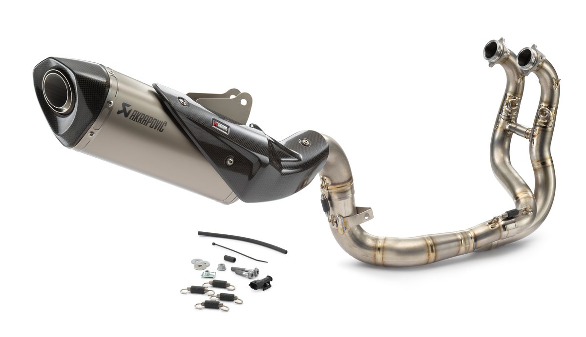 Kit Akrapovic Sistema di scarico EVOLUTION LINE per KTM 790 Duke (Bj.18-)