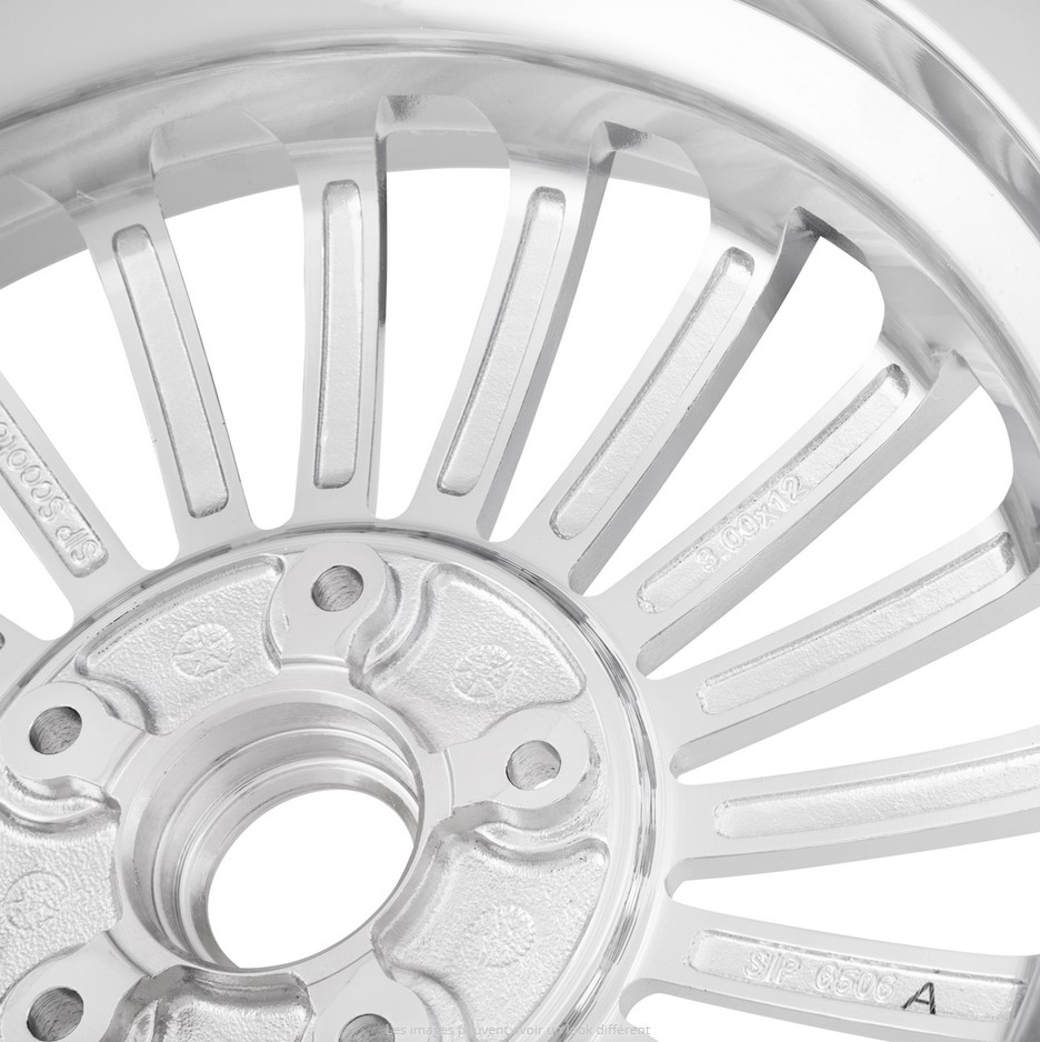 Cerchio anteriore/posteriore Vespa GTS/​GTS Super/​GTV/​GT 60/​GT/​GT L 125-300ccm, cromato