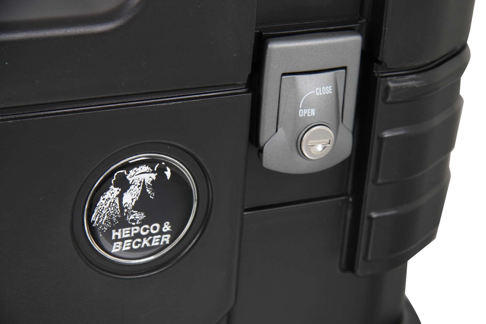 Set di valigie Gobi Black Edition con gancio per bagagli Hepco & Becker
