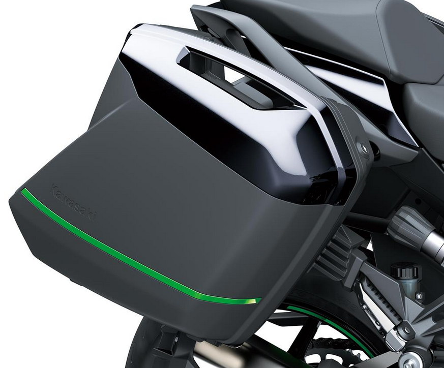 Set di valigie laterali 2 x 28L originali Kawasaki