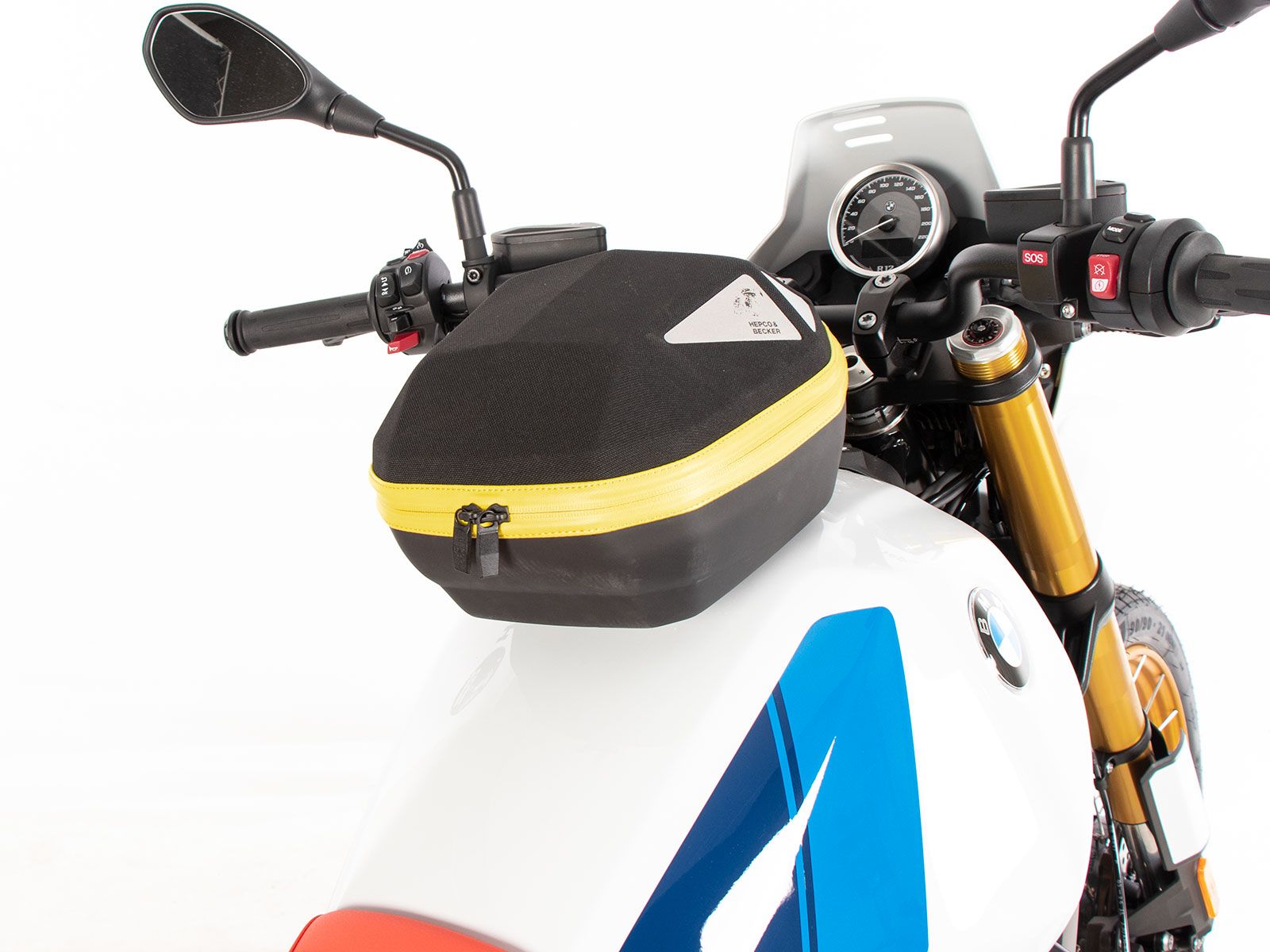 Anello serbatoio di base con blocco borsa serbatoio per BMW R 12 G/S (25-) Hepco & Becker