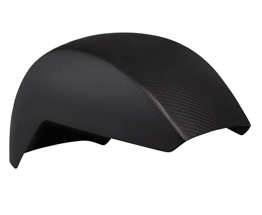Parafango EVO II per Vespa PX 80-200ccm, carbonio, trasparente