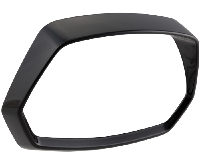 Anello portalampada per Vespa Sprint 50-150ccm ('18-), nero lucido