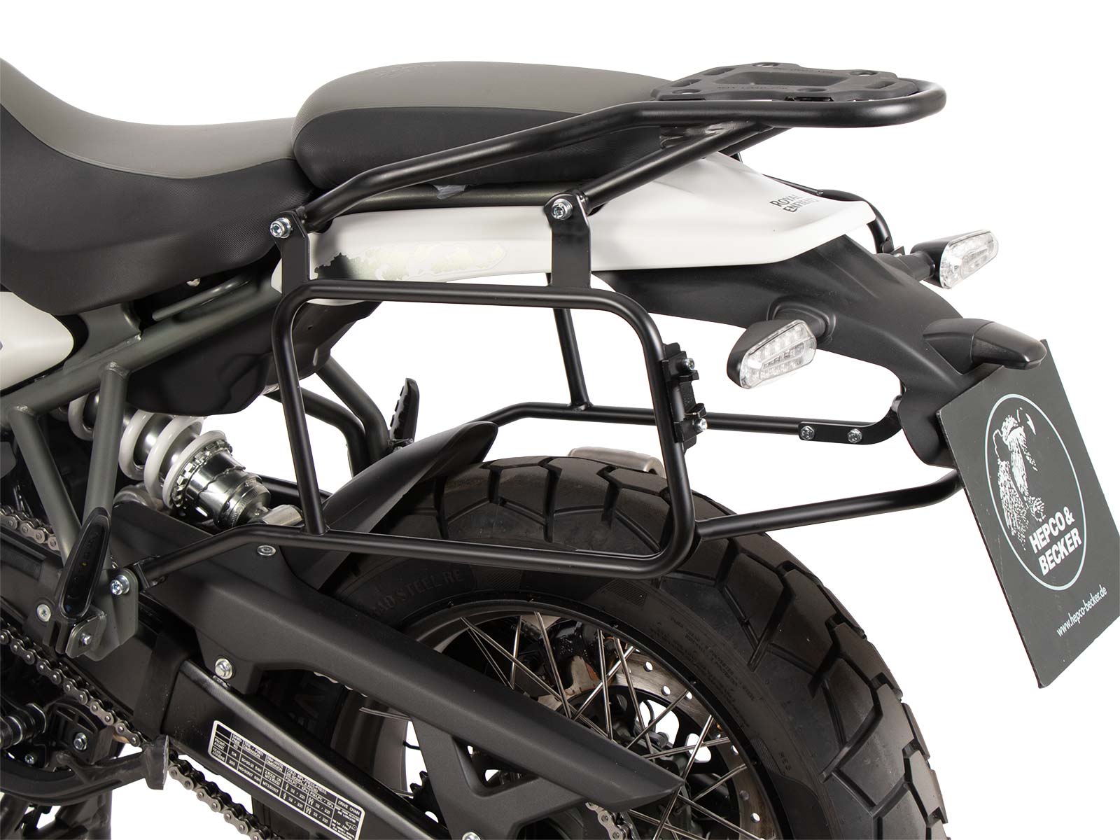 Portavaligie laterale per Royal Enfield Himalayan 450 (24-) Hepco & Becker