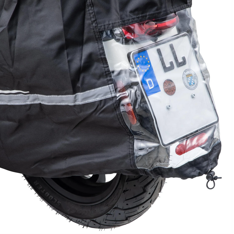 Garage pieghevole Outdoor PREMIUM 2.0 per Vespa ET2/ET4/LX/LXV/S/Primavera/Sprint, taglia L, nero