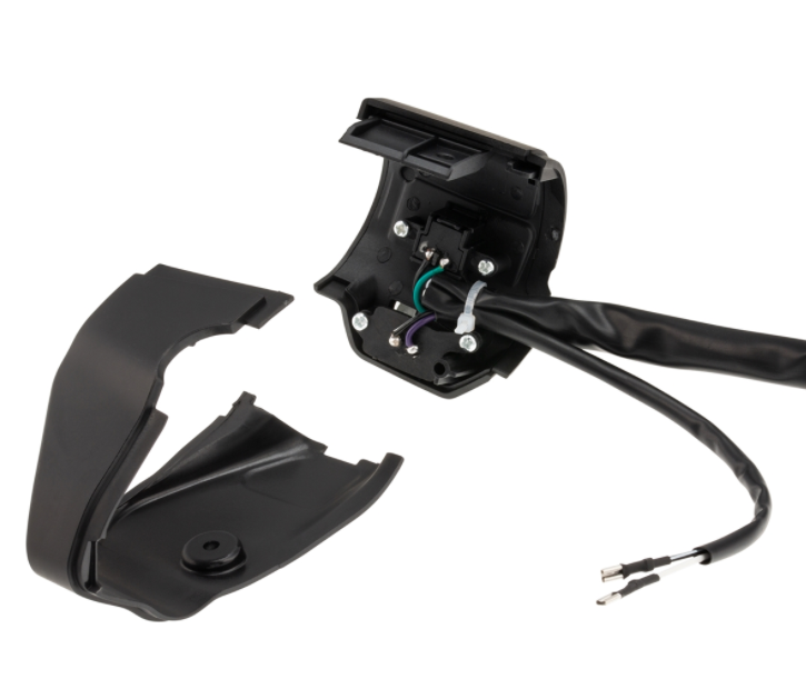 Centralina DMP destra per Vespa Primavera/​Sprint, nero opaco
