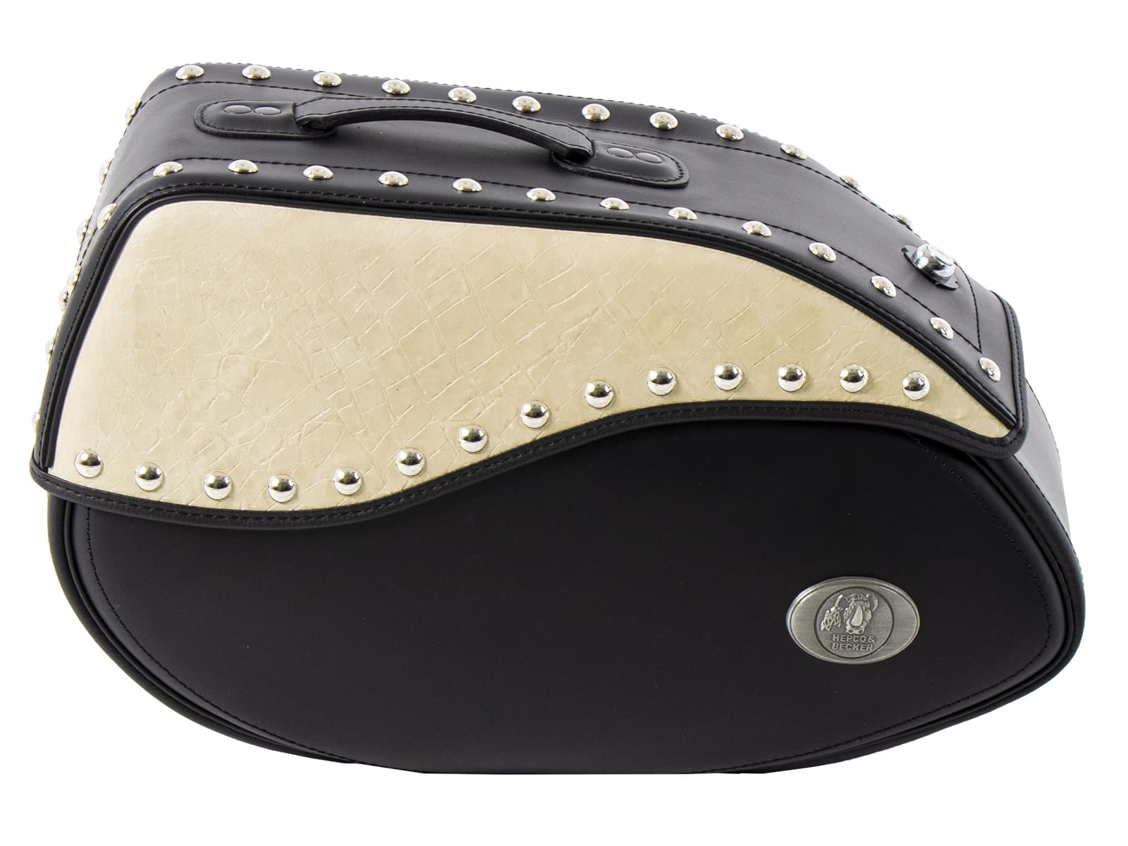 Set di borse da sella Ivory per portapacchi C-Bow Hepco & Becker