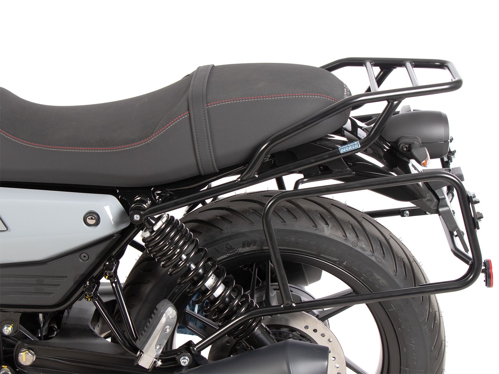 Portapacchi tubolare nero per Moto Guzzi V7 850 Sport (25-) Hepco & Becker
