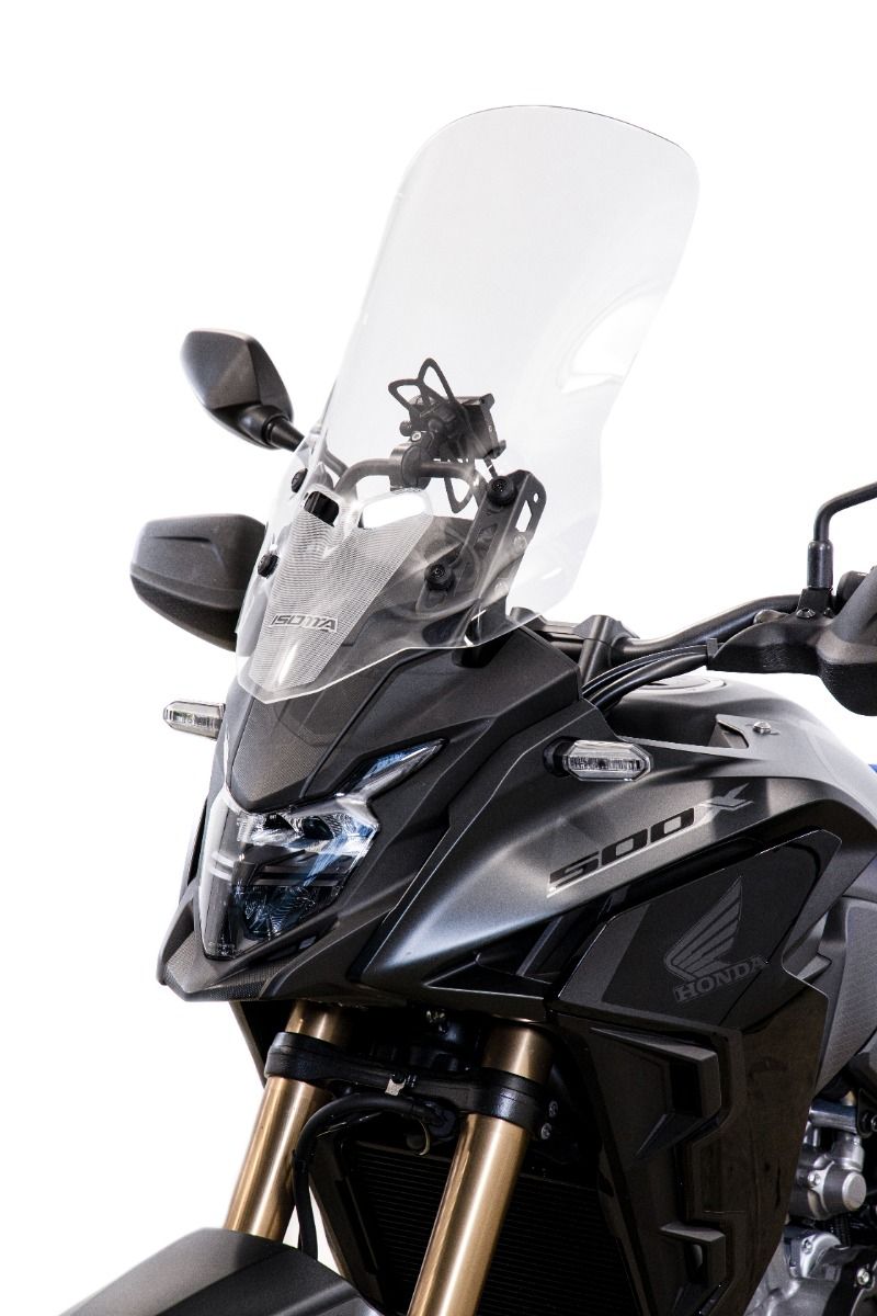Cupolino alto per Honda CB 500 X, trasparente