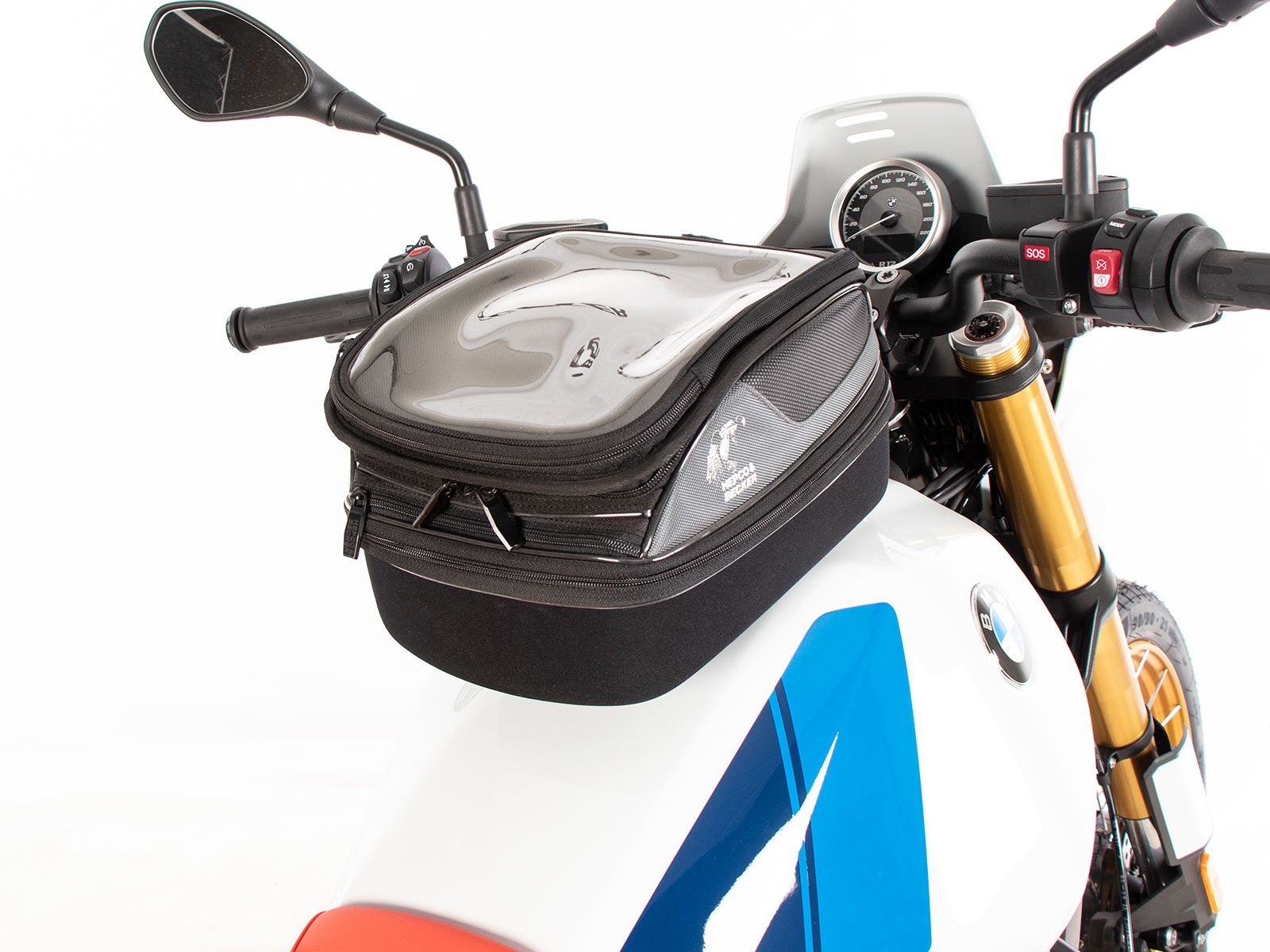 Anello serbatoio di base con blocco borsa serbatoio per BMW R 12 G/S (25-) Hepco & Becker