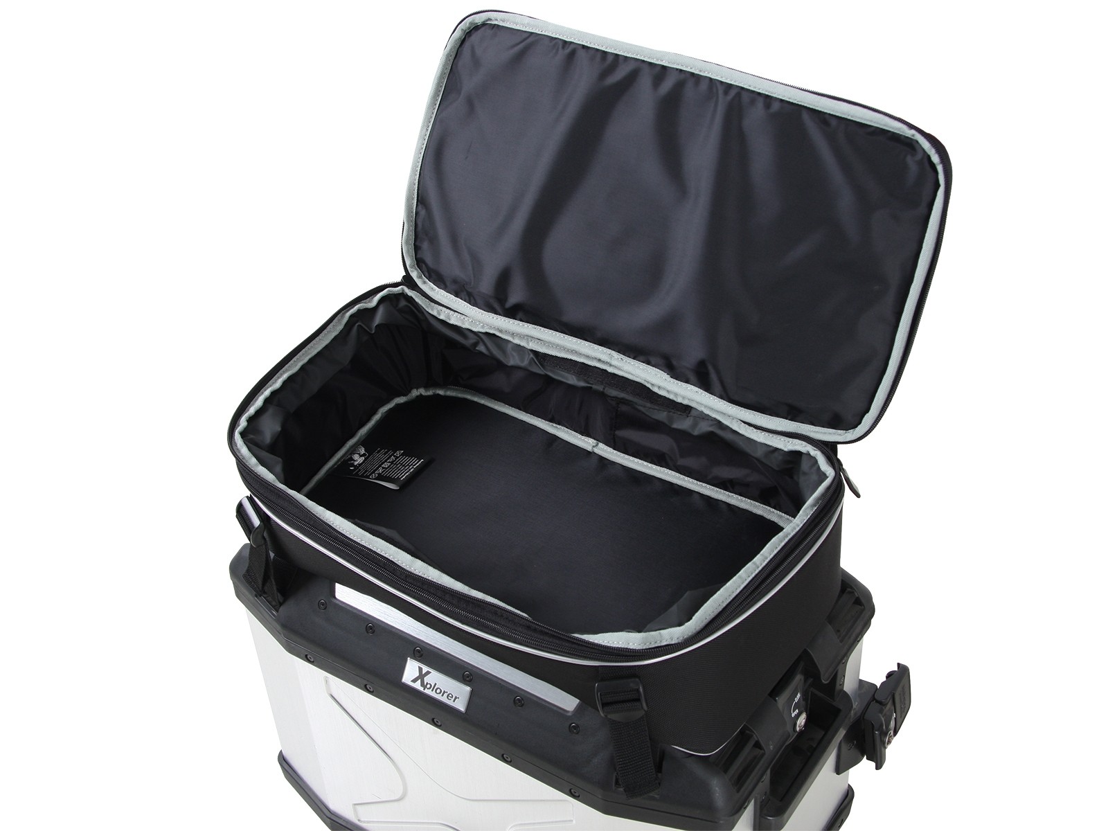 Borsa superiore per valigia laterale Xplorer 40 coperchio (12-19L) Hepco & Becker