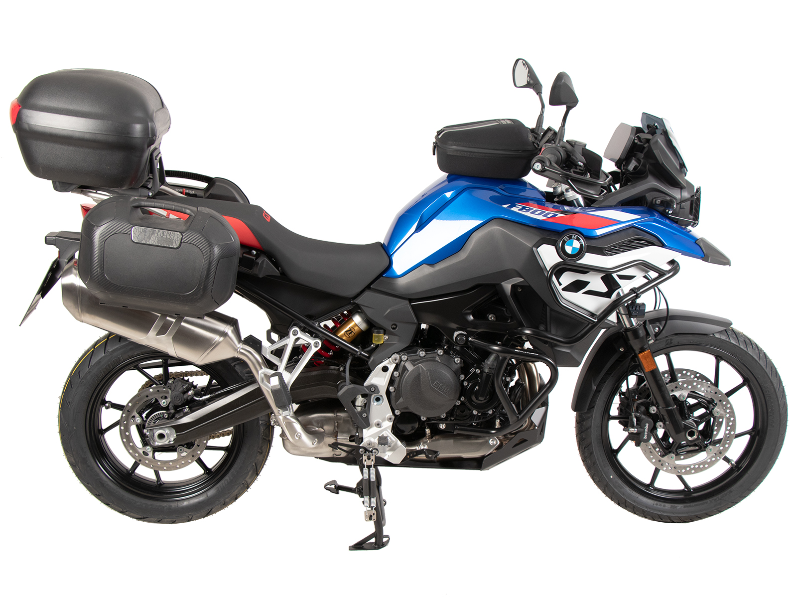 Easyrack Topcaseträger nero per ponte originale in acciaio inox per BMW F 800 GS (24-)