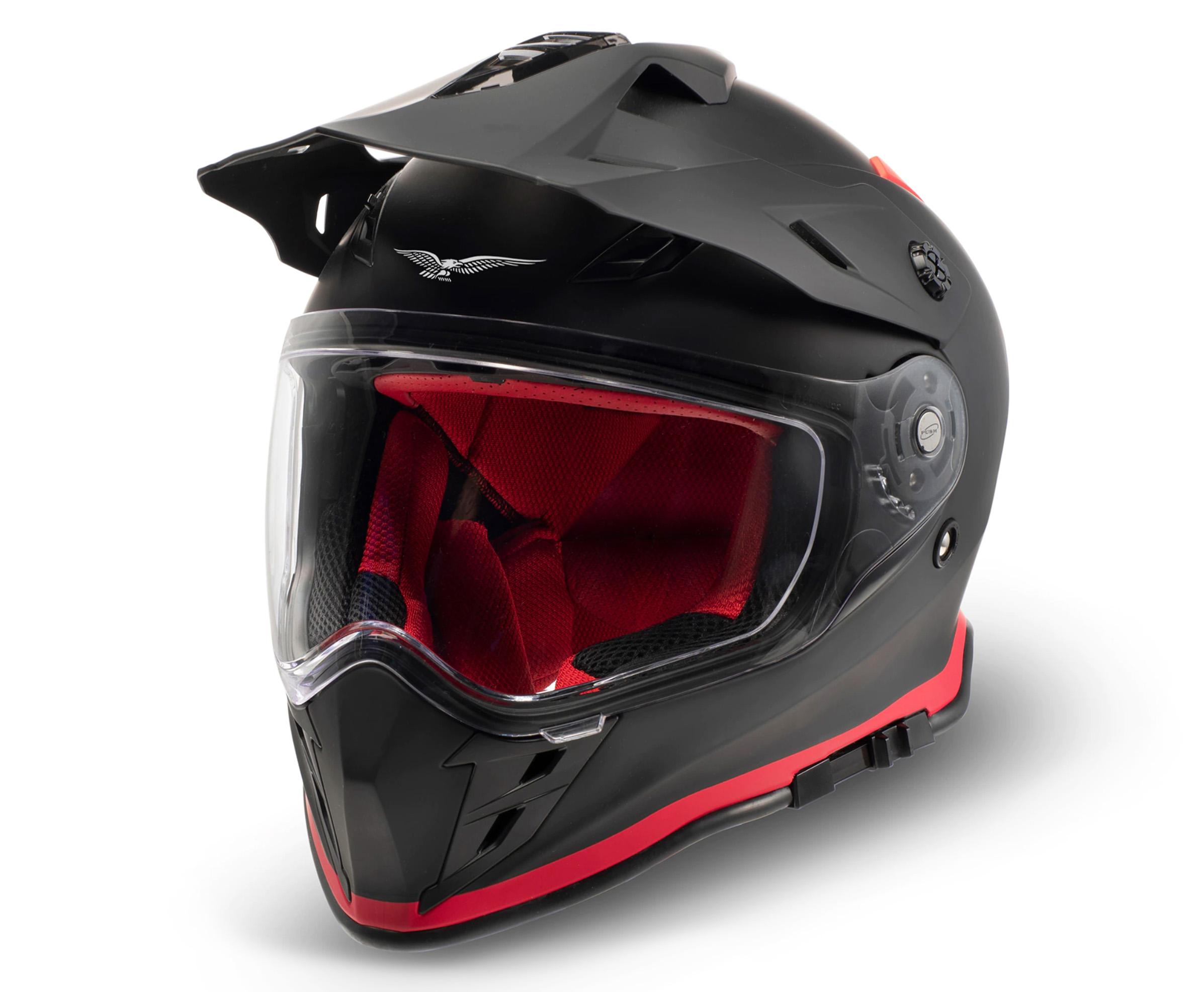 Casco Moto Guzzi Adventure Touring V85TT nero