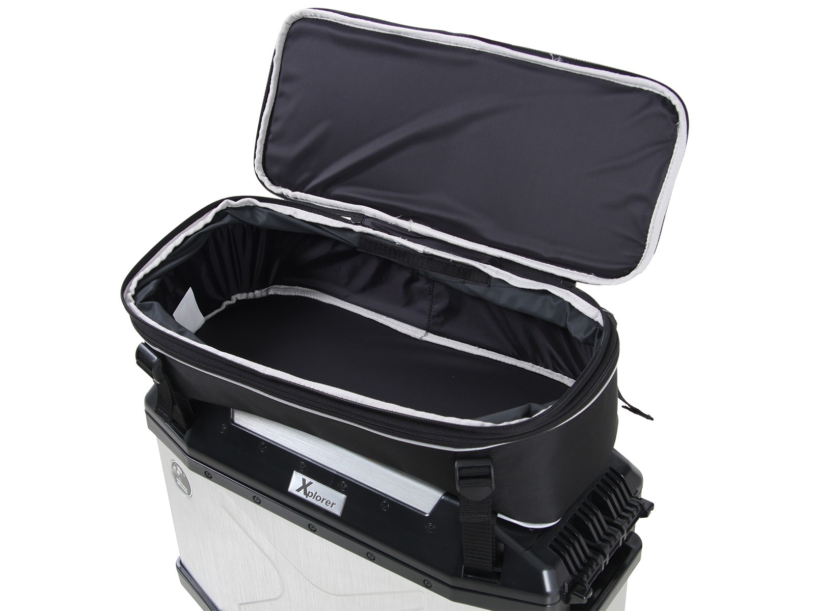 Borsa superiore per valigia laterale Xplorer 30 coperchio (9-15L) Hepco & Becker