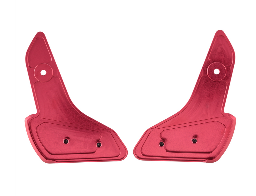 Poggiapiedi destro e sinistro per Vespa Primavera /Sprint 50-150cc 2T/4T AC, rosso
