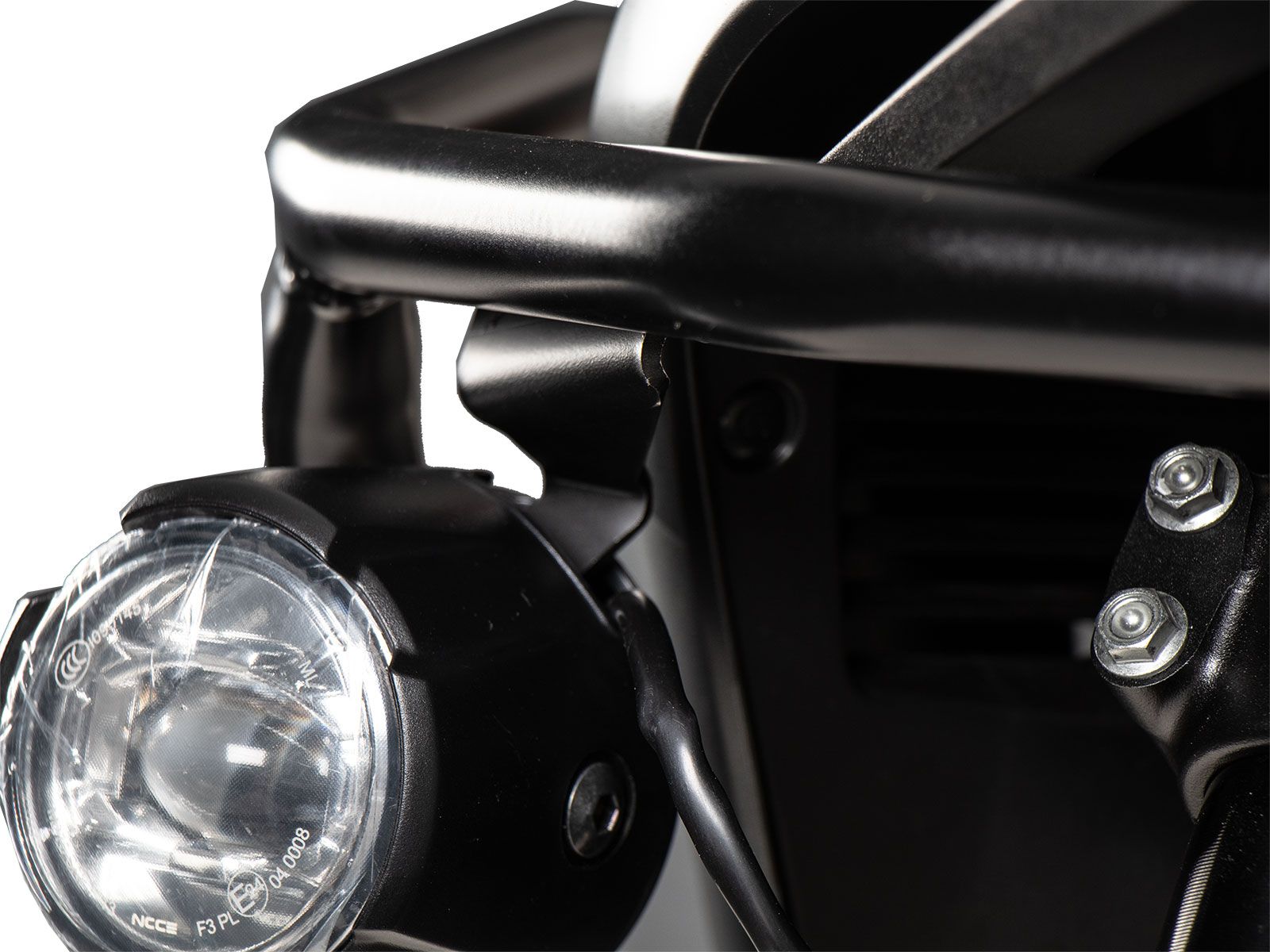 Set di adattatori per fari ausiliari originali per Honda XL 750 Transalp (23-) Hepco e Becker originali