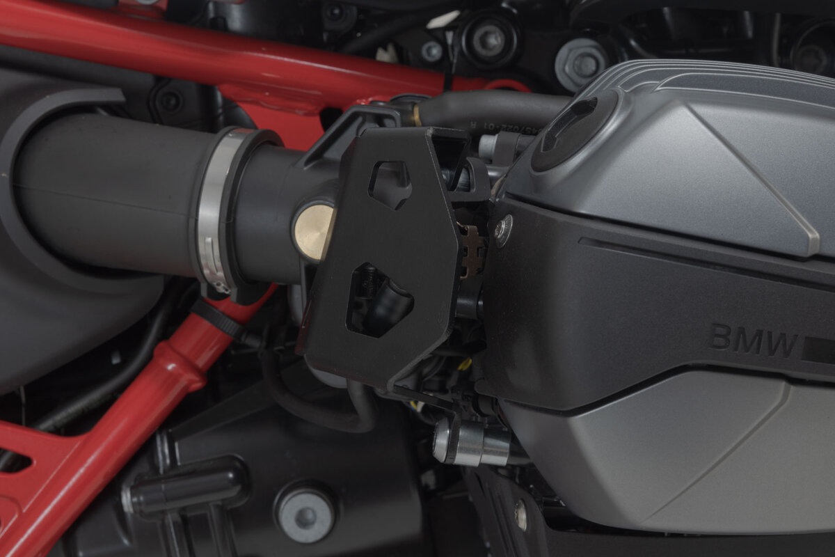 Set copri iniettori carburante SW-Motech nero per BMW R 12 G/S (25-)