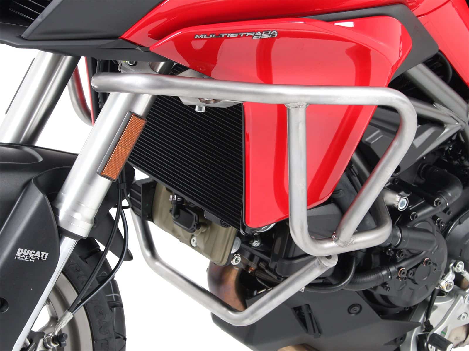 Protezione serbatoio in acciaio inox per Ducati Multistrada 950 /S (17-21) Hepco & Becker