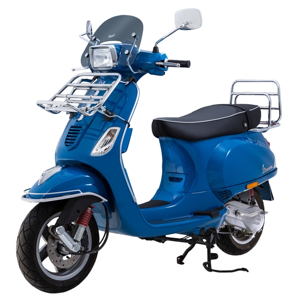 Barra di protezione posteriore cromata per Vespa ET2/ET4/LX/LXV/S 50-150cc Cuppini