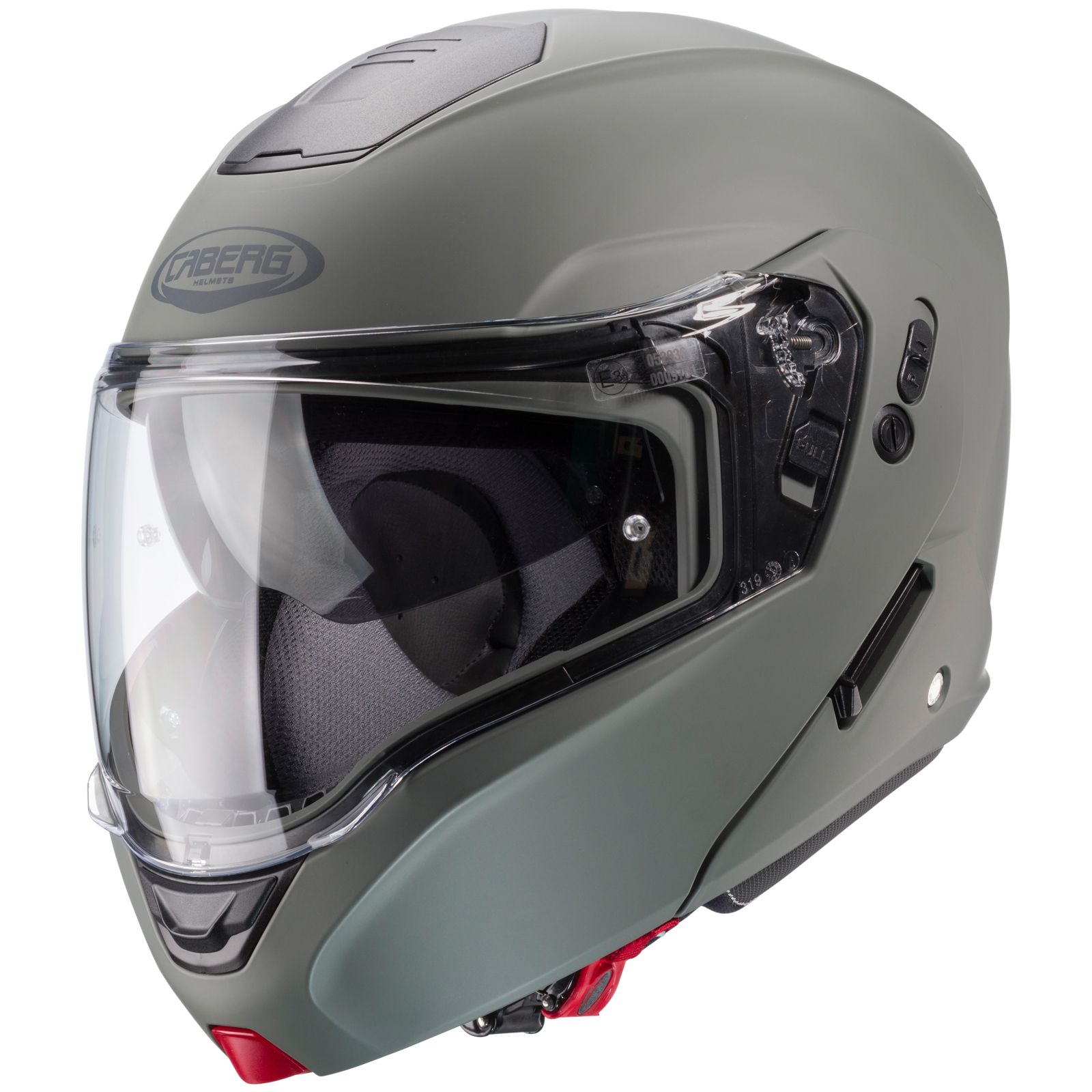 Caberg Casco Horus, grigio opaco/camoscio