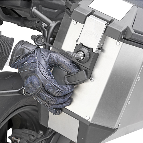 Trekker Alaska 36L Set valigie MONOKEY nero Givi