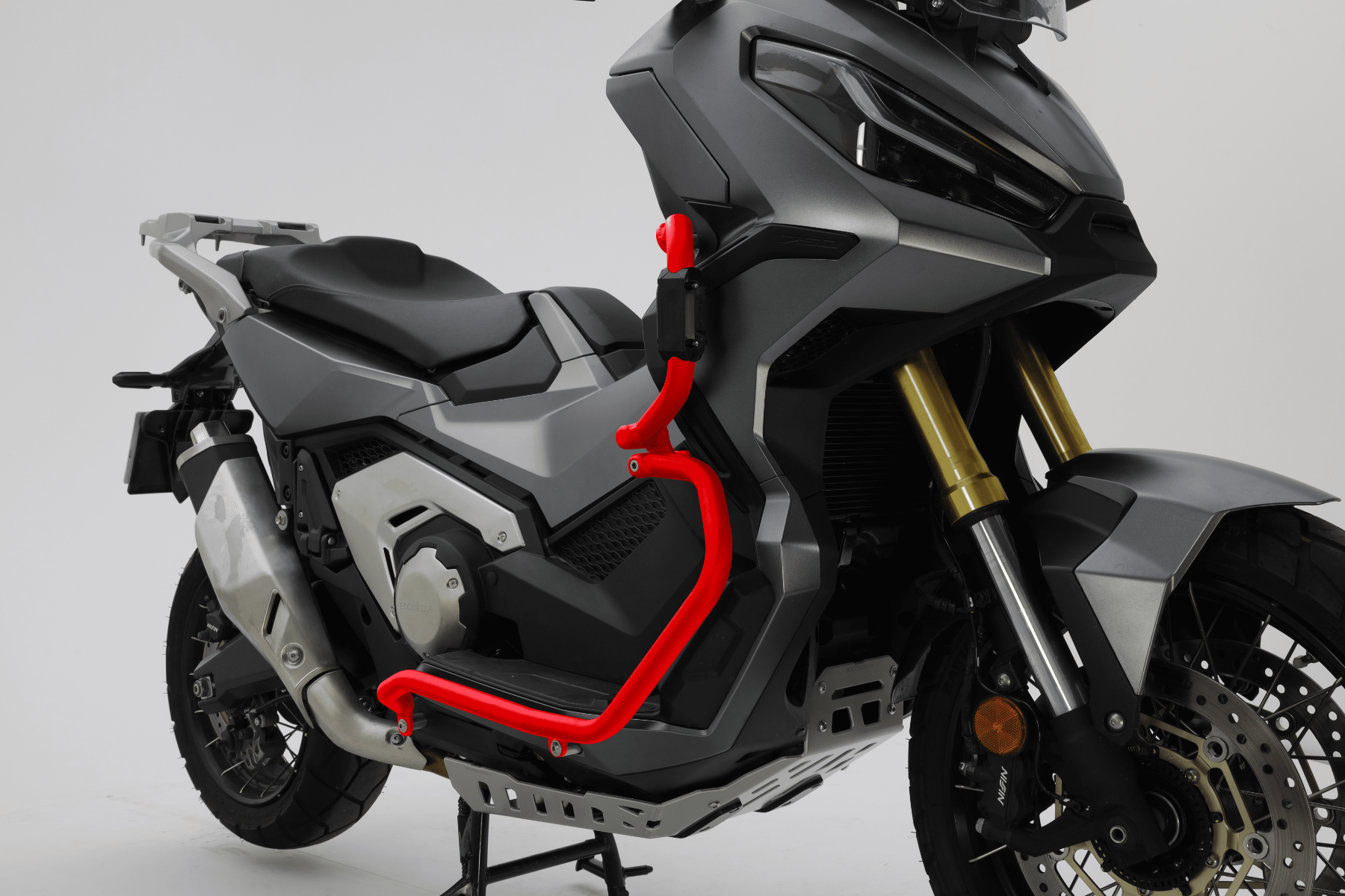 Barra di protezione in alluminio rossa per Honda X-ADV (21-24) - Isotta
