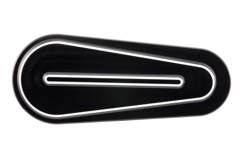 Copriforcellone stile VBB per Vespa PX 80-200ccm, nero