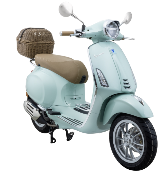 Anello faro per Vespa Primavera 50-125ccm 2T/​4T, cromato